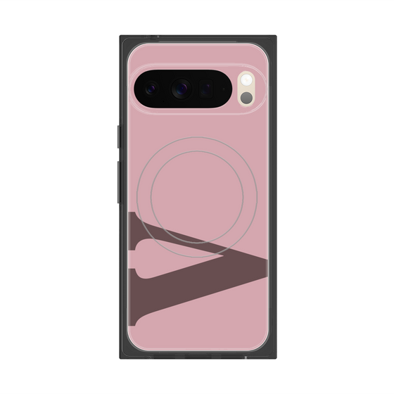 Premium Square Case with Pixelsnap［ Original - initial color - V dusty pink ］