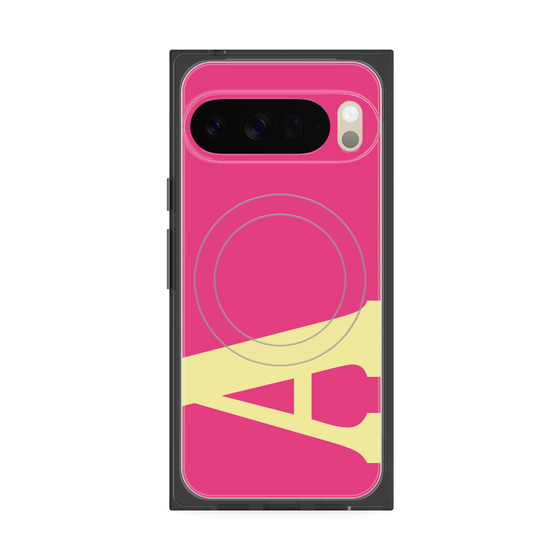 Premium Square Case with Pixelsnap［ Original - initial color - A pink ］