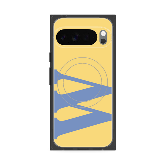 Premium Square Case with Pixelsnap［ Original - initial color - W yellow ］