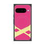 Premium Square Case with Pixelsnap［ Original - initial color - X pink ］