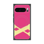 Premium Square Case with Pixelsnap［ Original - initial color - X pink ］