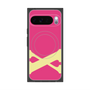 Premium Square Case with Pixelsnap［ Original - initial color - X pink ］