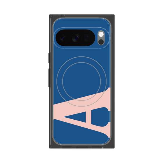 Premium Square Case with Pixelsnap［ Original - initial color - A navy ］