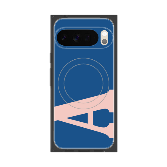 Premium Square Case with Pixelsnap［ Original - initial color - A navy ］