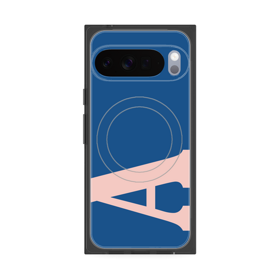 Premium Square Case with Pixelsnap［ Original - initial color - A navy ］