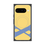 Premium Square Case with Pixelsnap［ Original - initial color - X yellow ］