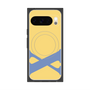 Premium Square Case with Pixelsnap［ Original - initial color - X yellow ］