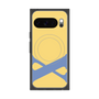 Premium Square Case with Pixelsnap［ Original - initial color - X yellow ］