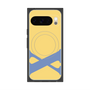 Premium Square Case with Pixelsnap［ Original - initial color - X yellow ］