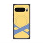 Premium Square Case with Pixelsnap［ Original - initial color - X yellow ］