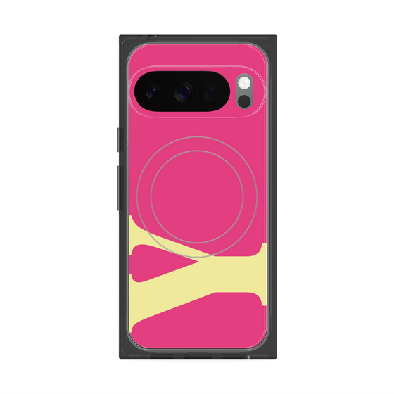 Premium Square Case with Pixelsnap［ Original - initial color - Y pink ］