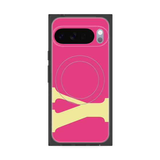 Premium Square Case with Pixelsnap［ Original - initial color - Y pink ］