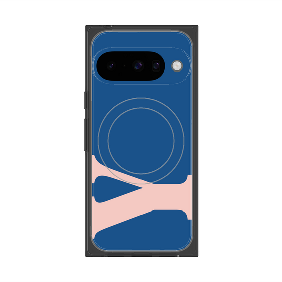 Premium Square Case with Pixelsnap［ Original - initial color - Y navy ］