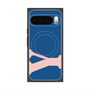 Premium Square Case with Pixelsnap［ Original - initial color - Y navy ］