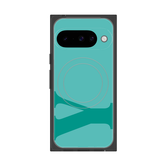 Premium Square Case with Pixelsnap［ Original - initial color - Y light green ］