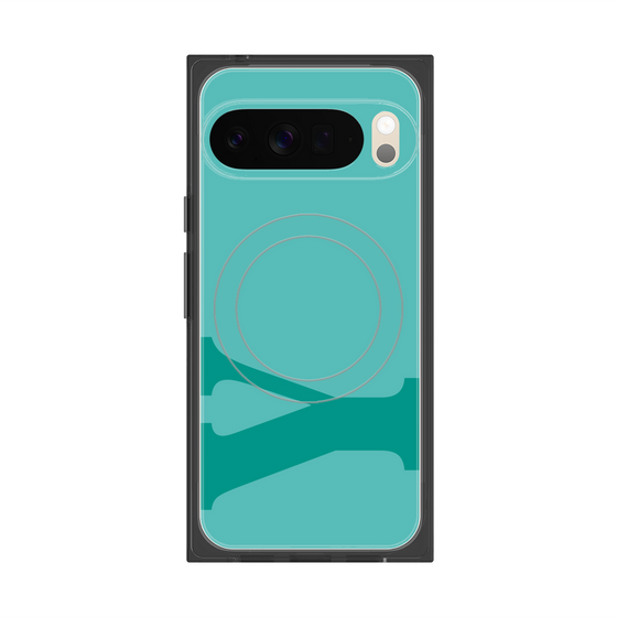 Premium Square Case with Pixelsnap［ Original - initial color - Y light green ］