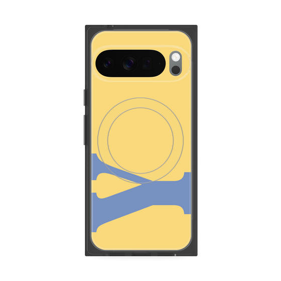 Premium Square Case with Pixelsnap［ Original - initial color - Y yellow ］