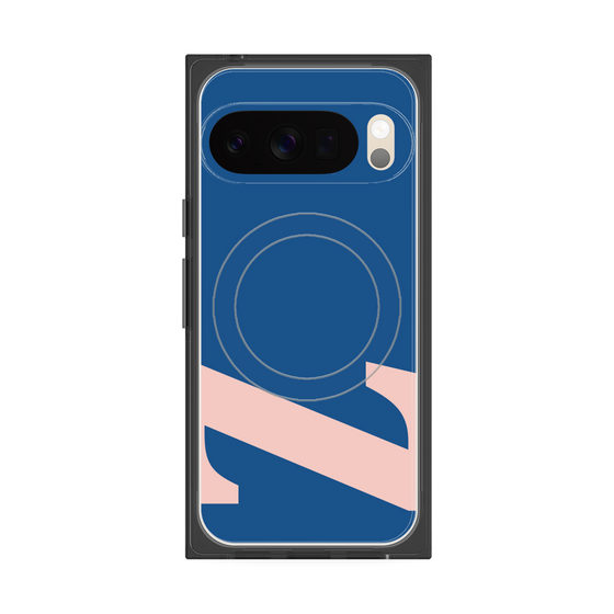Premium Square Case with Pixelsnap［ Original - initial color - Z navy ］