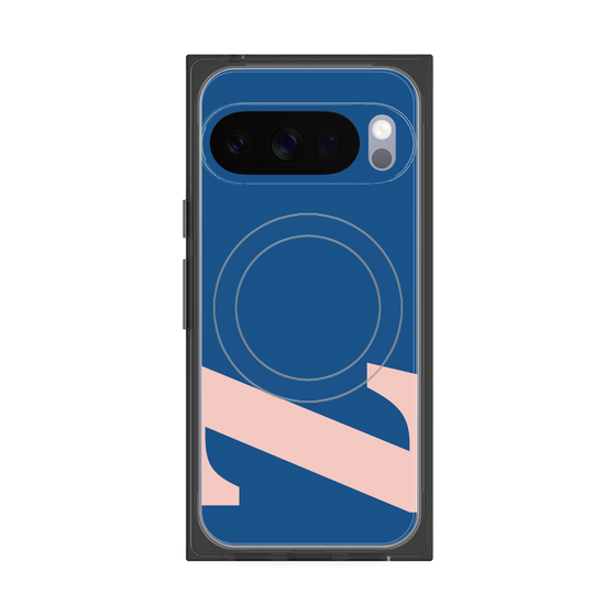 Premium Square Case with Pixelsnap［ Original - initial color - Z navy ］