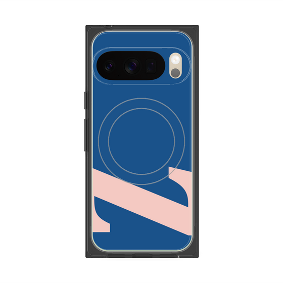 Premium Square Case with Pixelsnap［ Original - initial color - Z navy ］