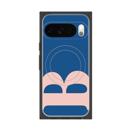 Premium Square Case with Pixelsnap［ Original - initial color - B navy ］