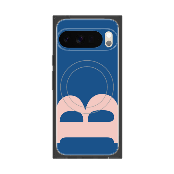 Premium Square Case with Pixelsnap［ Original - initial color - B navy ］