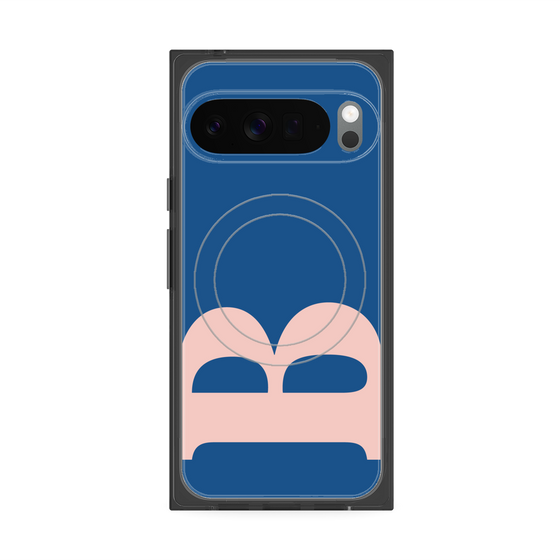 Premium Square Case with Pixelsnap［ Original - initial color - B navy ］