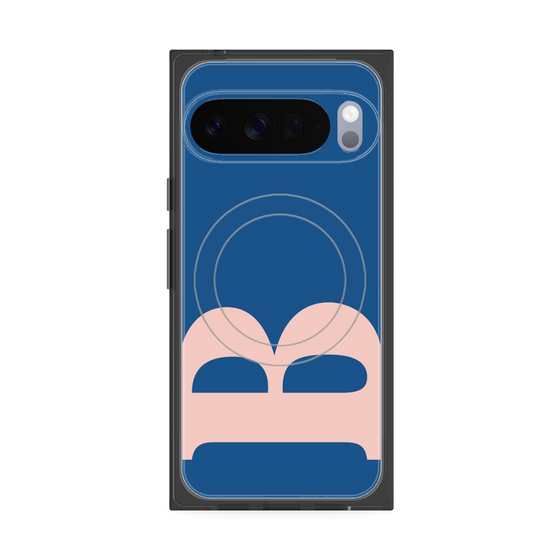 Premium Square Case with Pixelsnap［ Original - initial color - B navy ］