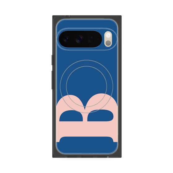 Premium Square Case with Pixelsnap［ Original - initial color - B navy ］