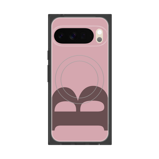 Premium Square Case with Pixelsnap［ Original - initial color - B dusty pink ］