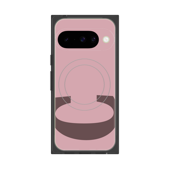 Premium Square Case with Pixelsnap［ Original - initial color - C dusty pink ］