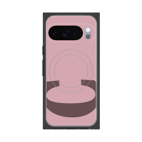 Premium Square Case with Pixelsnap［ Original - initial color - C dusty pink ］