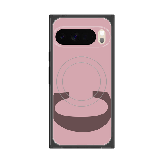 Premium Square Case with Pixelsnap［ Original - initial color - C dusty pink ］