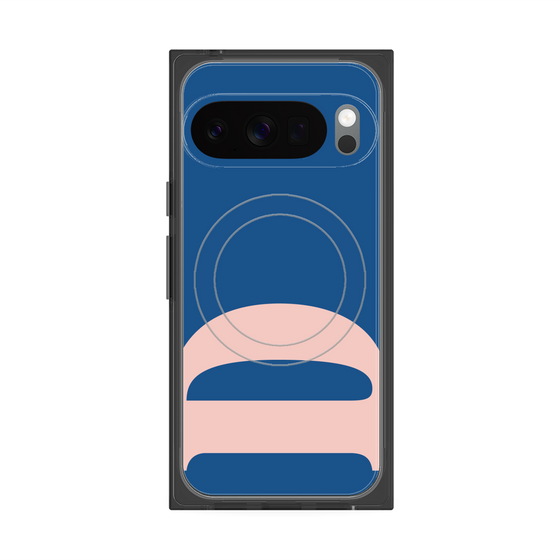 Premium Square Case with Pixelsnap［ Original - initial color - D navy ］