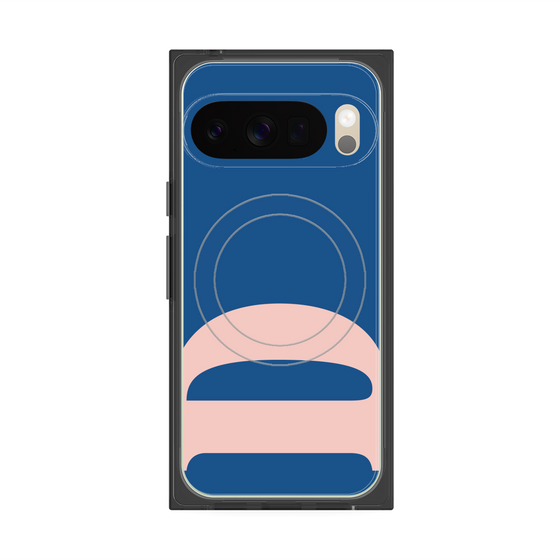 Premium Square Case with Pixelsnap［ Original - initial color - D navy ］