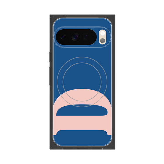 Premium Square Case with Pixelsnap［ Original - initial color - D navy ］