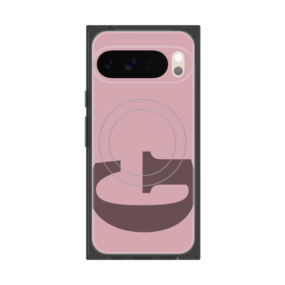 Premium Square Case with Pixelsnap［ Original - initial color - G dusty pink ］
