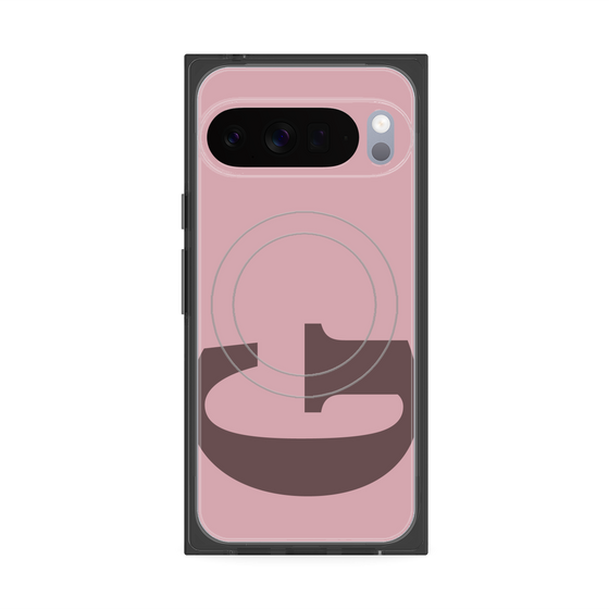 Premium Square Case with Pixelsnap［ Original - initial color - G dusty pink ］