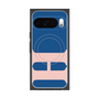 Premium Square Case with Pixelsnap［ Original - initial color - H navy ］