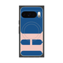 Premium Square Case with Pixelsnap［ Original - initial color - H navy ］