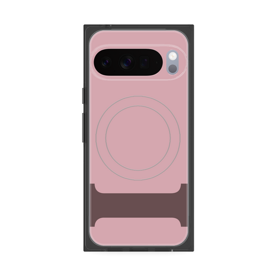 Premium Square Case with Pixelsnap［ Original - initial color - I dusty pink ］