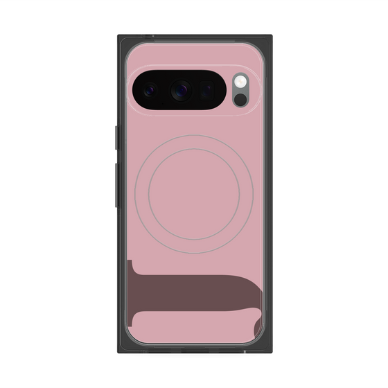 Premium Square Case with Pixelsnap［ Original - initial color - J dusty pink ］