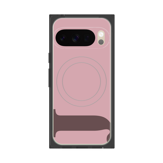 Premium Square Case with Pixelsnap［ Original - initial color - J dusty pink ］