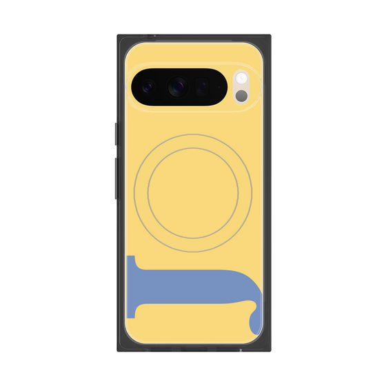 Premium Square Case with Pixelsnap［ Original - initial color - J yellow ］