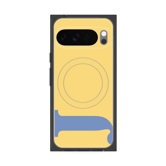 Premium Square Case with Pixelsnap［ Original - initial color - J yellow ］