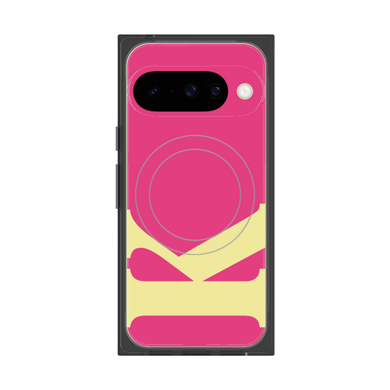 Premium Square Case with Pixelsnap［ Original - initial color - K pink ］