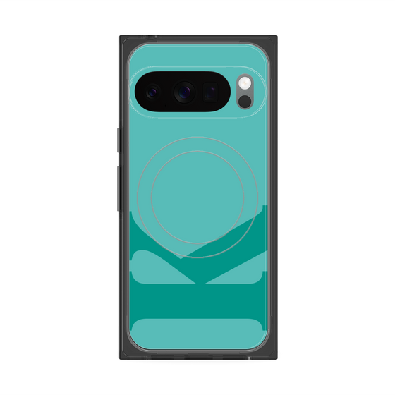 Premium Square Case with Pixelsnap［ Original - initial color - K light green ］