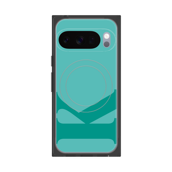 Premium Square Case with Pixelsnap［ Original - initial color - K light green ］