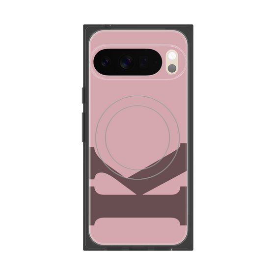 Premium Square Case with Pixelsnap［ Original - initial color - K dusty pink ］