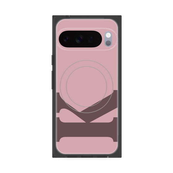 Premium Square Case with Pixelsnap［ Original - initial color - K dusty pink ］
